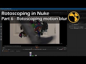 Nuke Rotoscoping - Part 6 - Rotoscoping Motion Blur | Nuke Tutorial