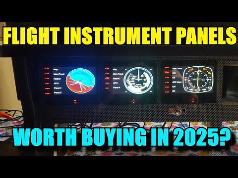 FS2024: Logitech Flight Instrument Panel Review - Worth It In 2025? | My Home Cockpit Build Part 2