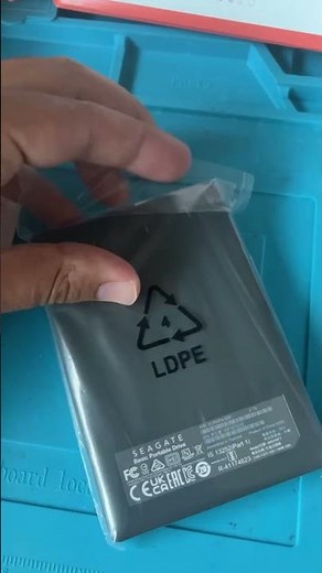 Seagate basic portable drive unboxing and test