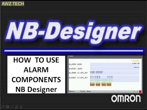ALARM AND EVENT CONFIGURATION NB Designer