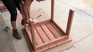 How To Build An Easy DIY Outdoor Dining Table (for Under $50)