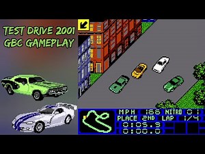 Test Drive 2001 - GBC Gameplay