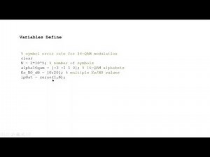 Simulation of Transmitter and Receiver for 16-QAM (MATLAB Experiment)