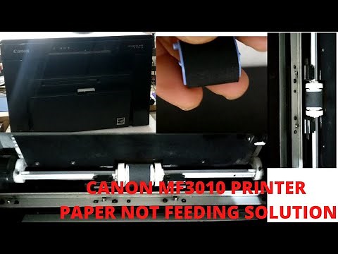 Canon MF3010 Printer Paper Not Feeding Solution