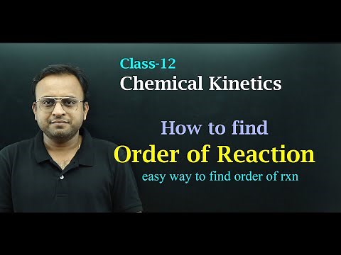 Q. How to find order of reaction? ( Class 12- chemical kinetics )