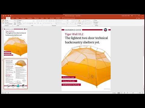 How to create a reference Guide from a PowerPoint