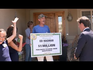 PCH Sweepstakes Winner: Ed H. From Salt Lake City, UT Wins $1,000,000.00 Great American Sweepstakes!