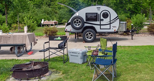 The Lightweight TAG Teardrop Trailer is Easy to Tow