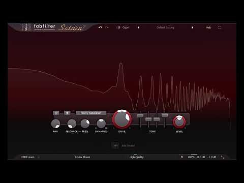 Introduction to FabFilter Saturn 2
