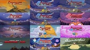 All Intros (from "Pilot" to "Come Along With Me") • Adventure Time Evolution • Adventure Time HD-0