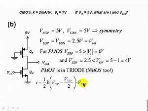 EECE 251 - Final Exam Q6: CMOS
