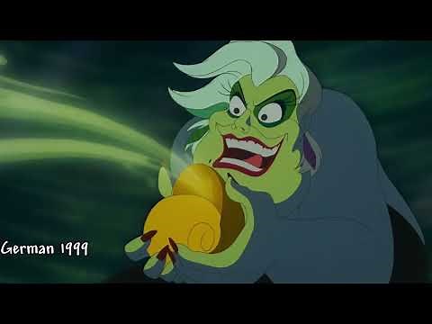 The Little Mermaid (1989) Ariel's Voice Multilanguage