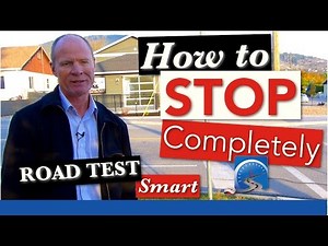 How to Stop Completely at STOP Signs