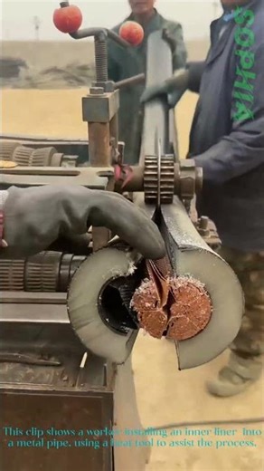 Copper Core Stripping: Extracting Wires From a Metal Pipe