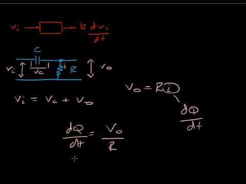 RC Differentiator Circuit