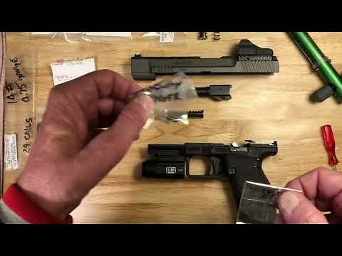 CANIK TP9-SFx 2 Pound Trigger Pull? See how I did it! Plus trigger rework and recoil springs.
