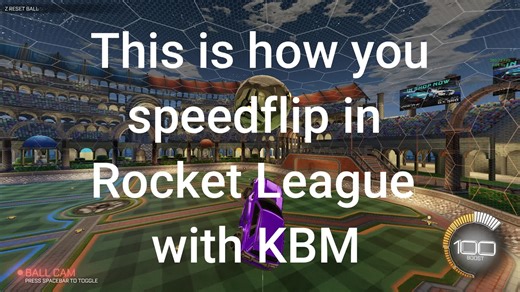 Speed Flip Tutorial for Rocket League Keyboard and Mouse