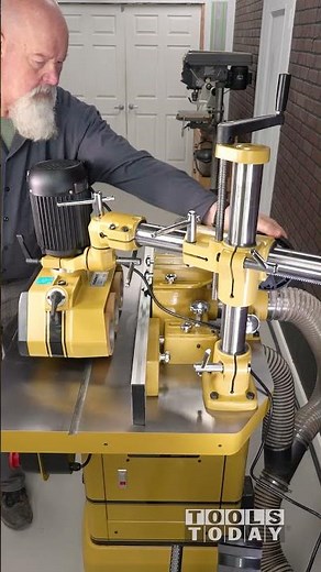 Power Feeder Installation on Shaper Powermatic PF 31