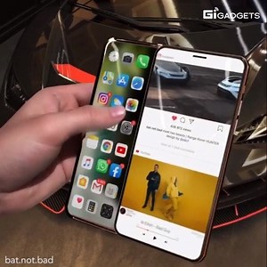 425K views · 8.1K reactions | Dual-display iPhone concept.  | GIGadgets | Facebook