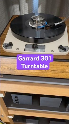 Garrard Model 301 turntable made in the U.K. #hifi #audiophile #turntable