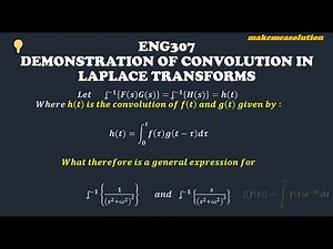 4: Convolution in Laplace Transforms: An Introduction with Examples