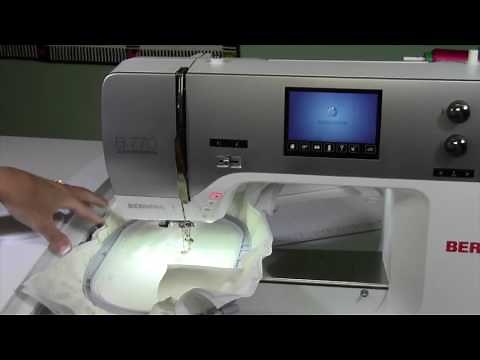Bernina 770 122 Sewing with Embroidery Module Connected