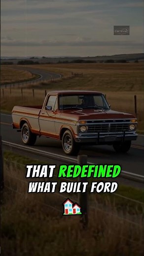 The Truck That Started It All — Ford F-150’s Bold Beginning | Ford F-Series 1973–1979 #fordtrucks