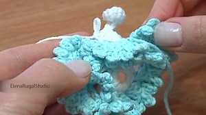 47K views · 4.4K reactions | How cute is this spirals for border or trim? And it's easy to make! | Crochet Elenarugalstudio | Facebook