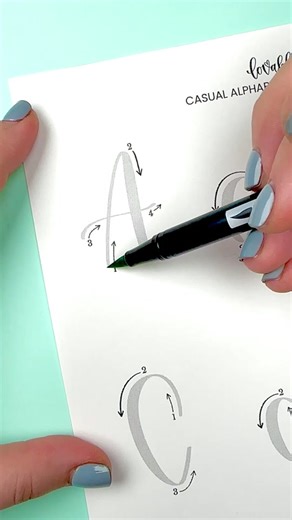 Lettering Basics: Tips for Beginners