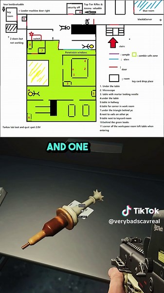 All New Labs Keycard Spawn Locations (Residential Unit Keycard) #escapefromtarkov