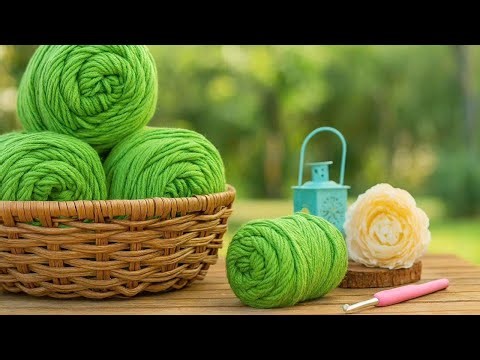 EASY 3D SHELL STITCH TUTORIAL – PERFECT FOR BLANKETS, CARDIGANS & SPRING PROJECTS! 🧶✨