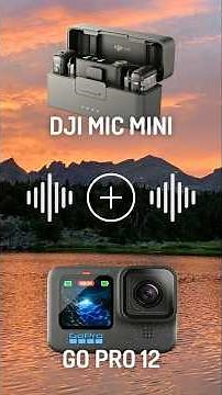 DJI Mic Mini + GoPro 12 Super Sound Test!