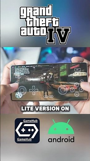 How To Play GTA 4 LITE On Android Using GameHub Emulator 🔥