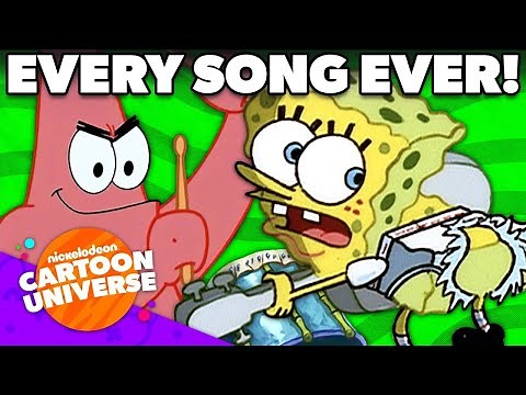 Every SpongeBob Song EVER! 🎵 | Nicktoons