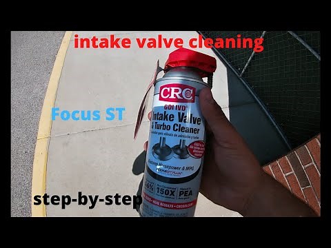 Intake Valve Cleaning Process Focus ST