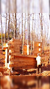 23 reactions | Building a square off grid Log cabin part 2 #build #house #survival #building #wooden #bushcraft #shelter | Love Bushcraft | Facebook