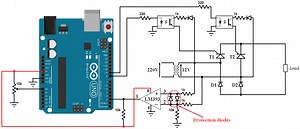 Controlled bridge rectifier with Arduino
