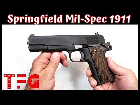 Springfield Mil-Spec 1911 - TheFirearmGuy