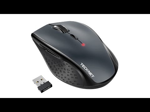 Review: TECKNET Wireless Mouse for Laptop, 2.4G Wireless Computer Mouse with 3200 Adjustable DPI