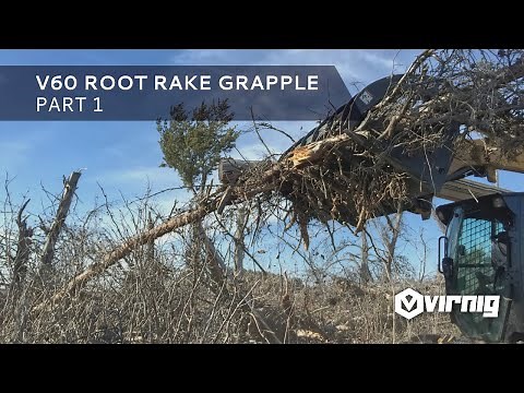 Root Rake Grapple - Skid Steer Attachment (Part 1)