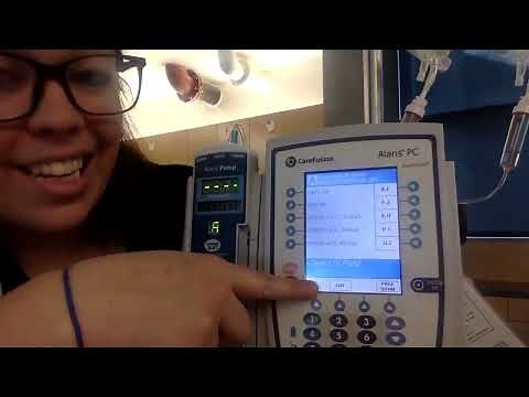 Basic Principles and Clinical Skills: Using an Alaris Pump