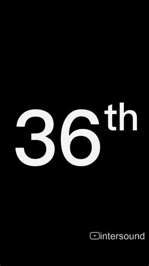 English Number 36th