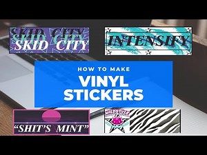 HOW TO MAKE STICKERS!!! (drift Slaps)
