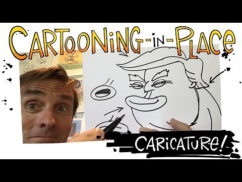 Cartooning-in-Place: How to Draw Political Caricatures | KQED News