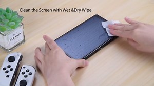 ivoler 2-Pack Screen Protector Matte Tempered Glass for Nintendo Switch OLED Model, Matte Anti Glare Protector with [Alignment Frame] Anti-Scratch Full Coverage Guard for Nintendo Switch Model 7''