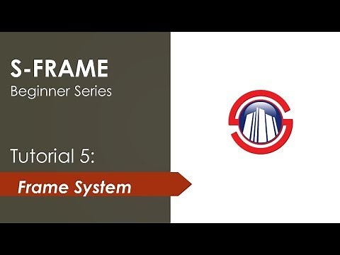 S FRAME ANALYSIS - Frame System Member Definition BEAMS!