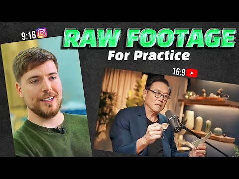 Raw Video for Editing Practice with Download Link | Raw Footage for Editing Practice | Video Editing