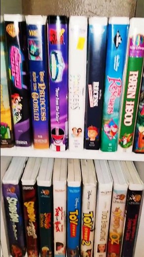 My Disney VHS Collection Clamshell Case Kids Tapes