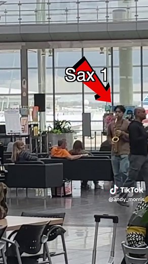 Flash Mob at Indianapolis Airport: Shostakovich Waltz Spectacle