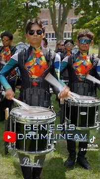 2025 Genesis Drumline rocking out at DCI Finals Week! #drumline #drumcorps #dci